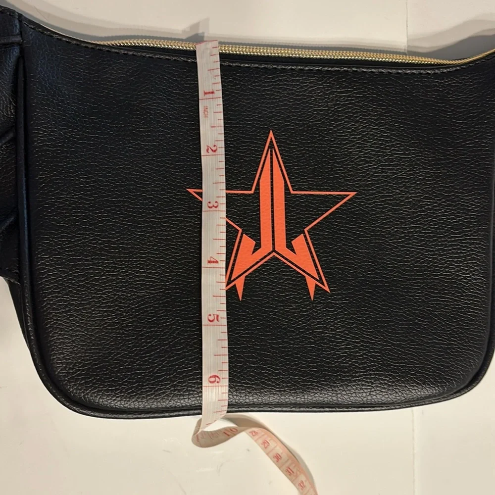 NWOT Jeffree Star LIMITED EDITION Black Batwing Cosmetic Bag